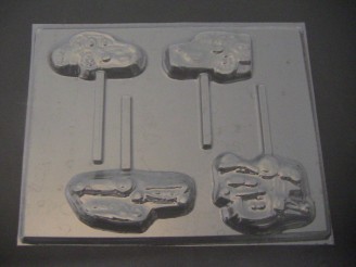 280sp Cars Chocolate Candy Lollipop Mold